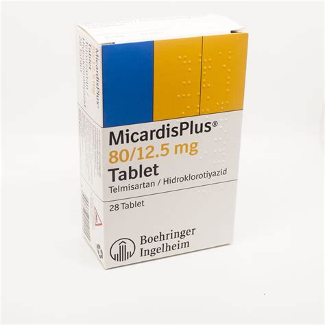 Micardis Plus 80/12,5 Mg 28 Tablet