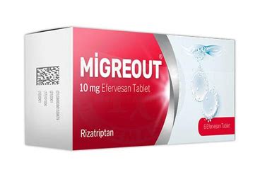 Migreout 10 Mg Efervesan Tablet (3 Efervesan Tablet) Fiyatı