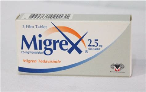 Migrex 2,5 Mg 3 Film Tablet