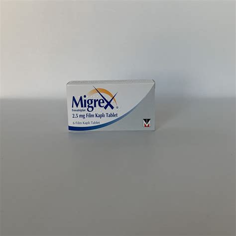 Migrex 2,5 Mg 6 Film Tablet