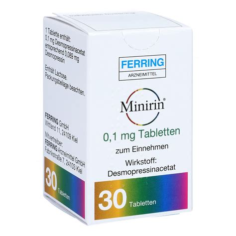 Minirin 0.1 Mg 30 Tablet Fiyatı