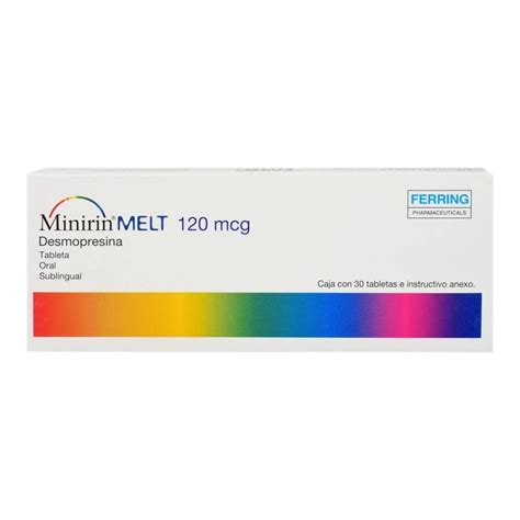 Minirin Melt 120 Mcg Oral Liyofilizat 30 Tablet