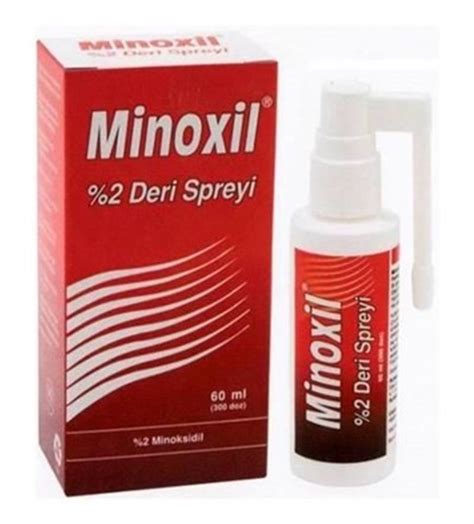 Minoxil %2 Deri Spreyi