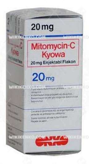 Mitomycin-c Kyowa 20 Mg 1 Flakon