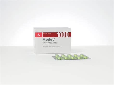 Modet 1000 Mg Film Kapli Tablet (60 Film Kapli Tablet)