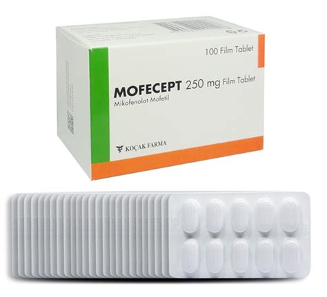 Mofecept 250 Mg 100 Film Tablet Fiyatı