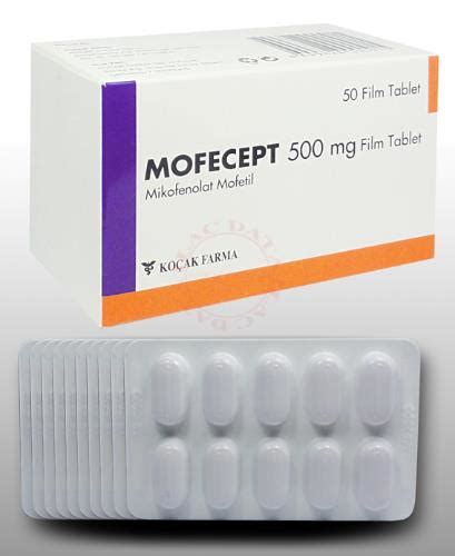 Mofecept 500 Mg 150 Film Tablet Fiyatı