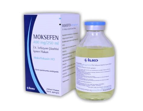 Moksefen 400 Mg/250 Ml Inf. Solusyonu