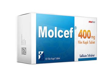 Molcef 400 Mg 10 Film Tablet Fiyatı