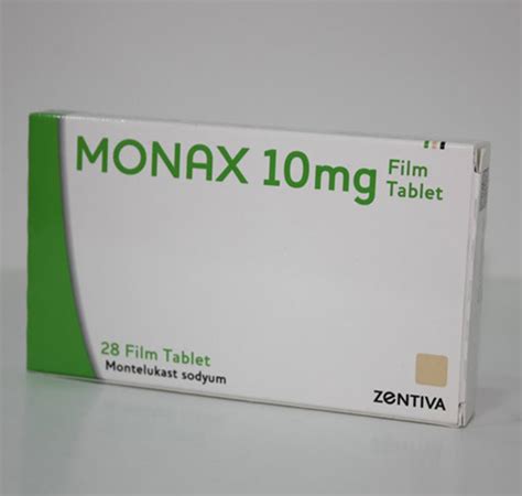 Monax 10 Mg 28 Film Tablet