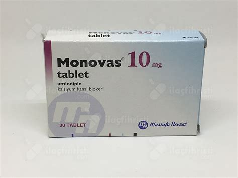 Monovas 10 Mg 30 Tablet