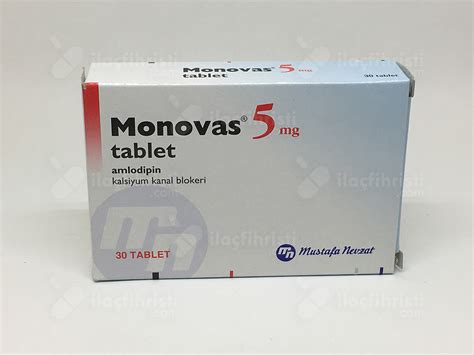 Monovas 5 Mg 30 Tablet