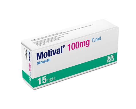 Motival 100 Mg 15 Tablet