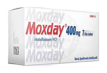 Moxday 400 Mg 7 Film Tablet