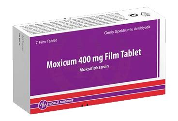 Moxicum 400 Mg 7 Film Tablet Fiyatı