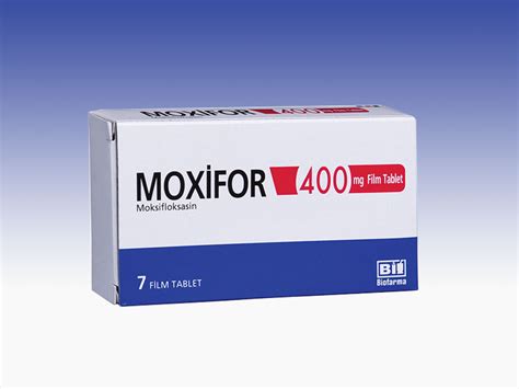 Moxifor 400 Mg 7 Film Tablet Fiyatı