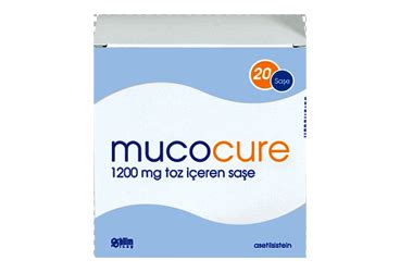 Mucocure 1200 Mg Toz Iceren 20 Sase Fiyatı