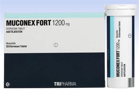 Muconex- C 600 Mg/200 Mg 30 Efervesan Tablet