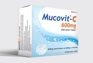 Mucovit-c 600/200 Mg Efervesan Tablet (20 Tablet) Fiyatı