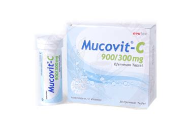 Mucovit-c 900/300 Mg 30 Efervesan Tablet Fiyatı