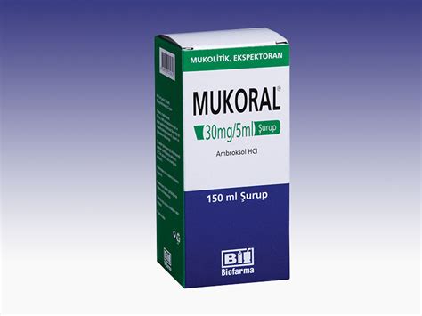 Mukoral 30 Mg 150 Ml Surup