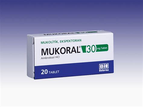 Mukoral 30 Mg 20 Tablet