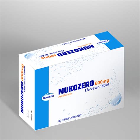 Mukozero 600 Mg 20 Efervesan Tablet