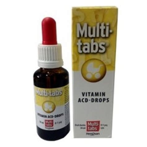 Multi-tabs Vitamin Acd Drops 0-1 Yas Icin Oral Damla