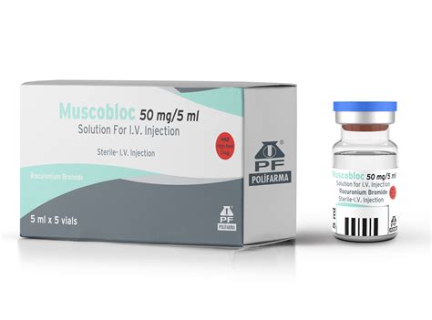 Muscobloc 50 Mg/5 Ml Iv Enjeksiyonluk Cozelti (10 Flakon)