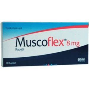 Muscoflex 8 Mg 14 Kapsul Fiyatı