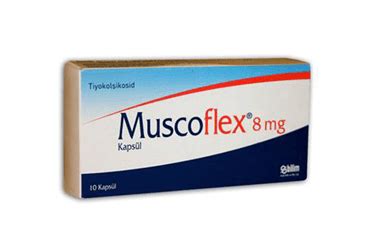Muscoflex 8 Mg 20 Kapsul Fiyatı