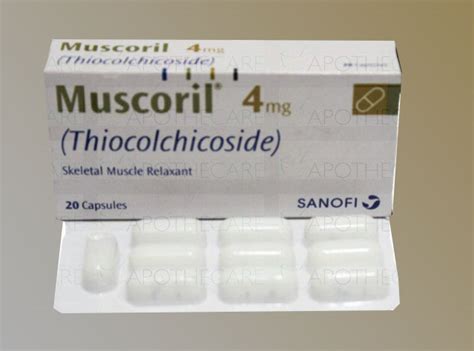 Muscoril 4 Mg 20 Kapsul Fiyatı
