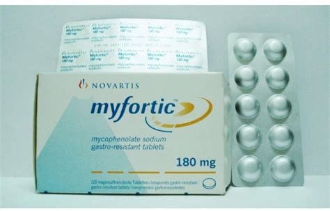 Myfortic 180 Mg 120 Tablet