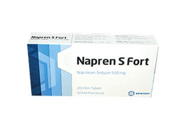 Napren S Forte 550 Mg 20 Film Tablet