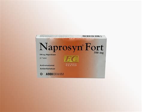 Naprosyn Ec 500 Mg Fort 20 Tablet