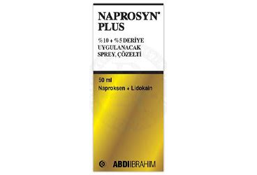 Naprosyn Plus %10 + %5 Deriye Uygulanacak Sprey, Cozelti (50 Ml)