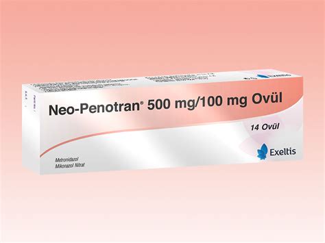 Neo-penotran 500 Mg/ 100 Mg 14 Ovul