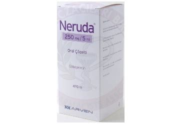 Neruda 250 Mg/5 Ml Oral Cozelti Fiyatı