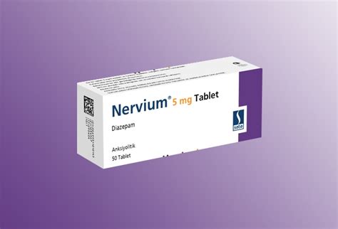 Nervium 5 Mg 50 Tablet
