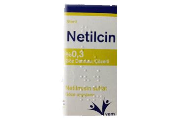 Netilcin %0.3 Goz Damlasi, Cozelti
