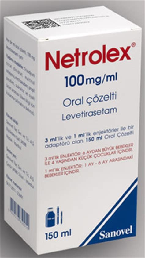 Netrolex 100 Mg/ml Oral Cozelti 150 Ml Fiyatı
