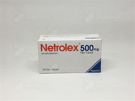 Netrolex 500 Mg 50 Film Tablet Fiyatı