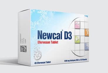 Newcal D3 90 Efervesan Tablet Fiyatı