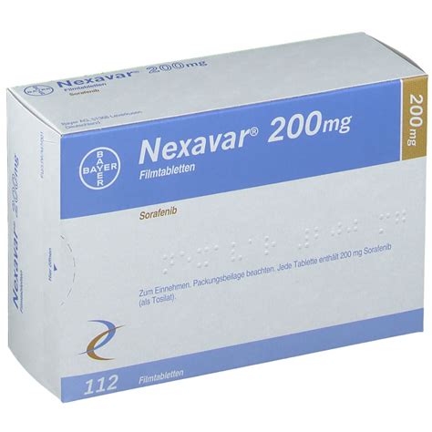 Nexavar 200 Mg 112 Film Tablet