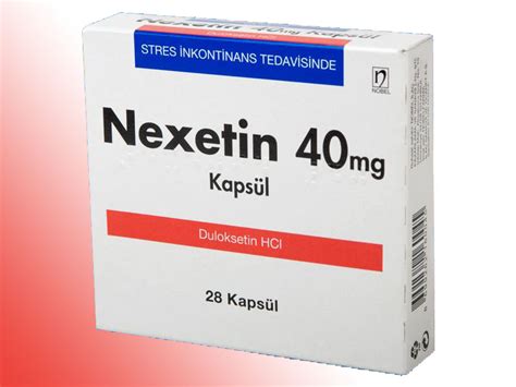 Nexetin 40 Mg 28 Kapsul