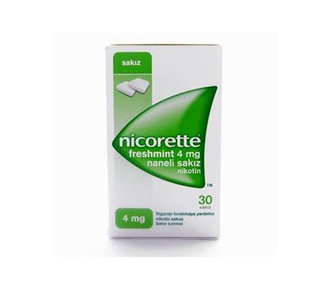 Nicorette Freshmint 4 Mg 30 Naneli Sakiz Fiyatı