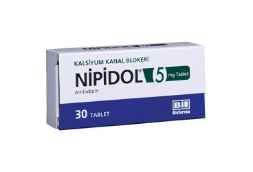 Nipidol 5 Mg 30 Tablet