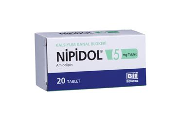 Nipidol 5 Mg 90 Tablet