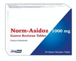 Norm-asidoz 1000 Mg Gastro Rezistan Tablet