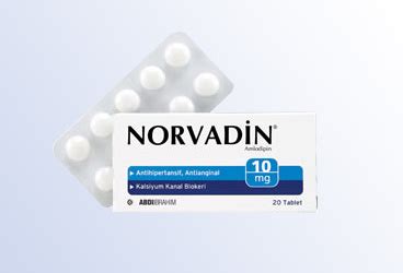 Norvadin 10 Mg 30 Tablet